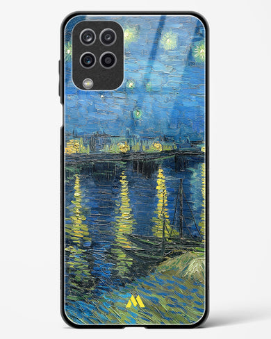 Starry Night Over the Rhone [Van Gogh] Glass Case Phone Cover-(Samsung)