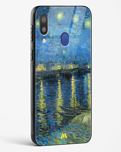 Starry Night Over the Rhone [Van Gogh] Glass Case Phone Cover-(Samsung)