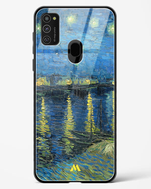 Starry Night Over the Rhone [Van Gogh] Glass Case Phone Cover-(Samsung)