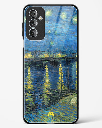 Starry Night Over the Rhone [Van Gogh] Glass Case Phone Cover-(Samsung)