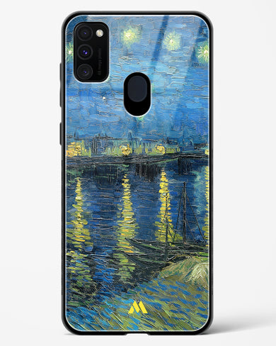 Starry Night Over the Rhone [Van Gogh] Glass Case Phone Cover-(Samsung)