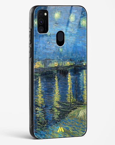 Starry Night Over the Rhone [Van Gogh] Glass Case Phone Cover-(Samsung)