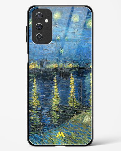 Starry Night Over the Rhone [Van Gogh] Glass Case Phone Cover-(Samsung)