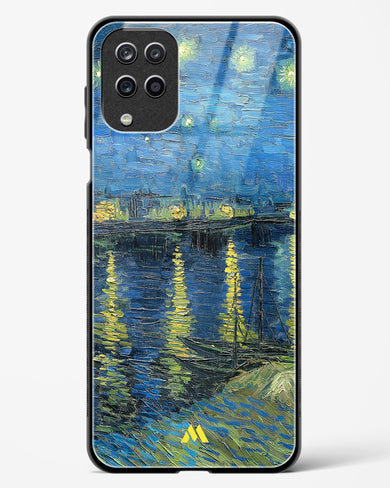 Starry Night Over the Rhone [Van Gogh] Glass Case Phone Cover-(Samsung)