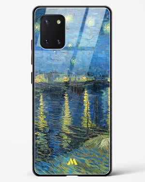 Starry Night Over the Rhone [Van Gogh] Glass Case Phone Cover-(Samsung)