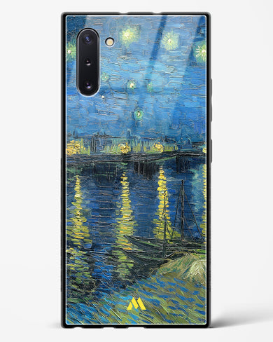 Starry Night Over the Rhone [Van Gogh] Glass Case Phone Cover-(Samsung)