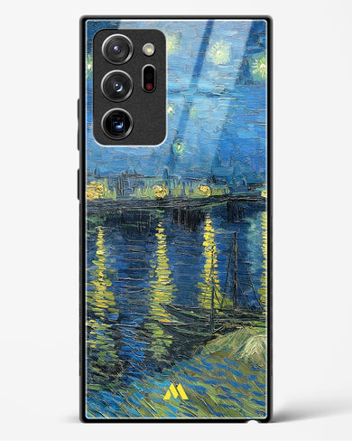 Starry Night Over the Rhone [Van Gogh] Glass Case Phone Cover-(Samsung)