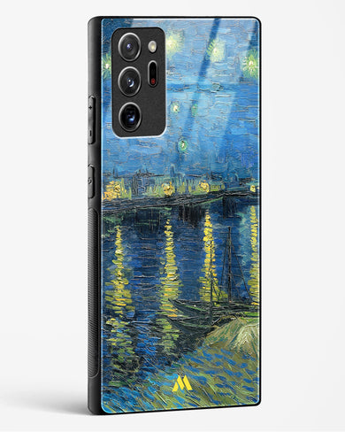 Starry Night Over the Rhone [Van Gogh] Glass Case Phone Cover-(Samsung)