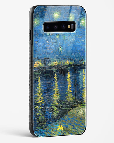 Starry Night Over the Rhone [Van Gogh] Glass Case Phone Cover (Samsung)