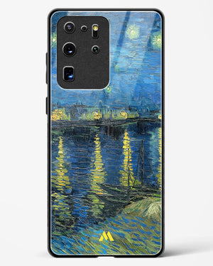 Starry Night Over the Rhone [Van Gogh] Glass Case Phone Cover (Samsung)