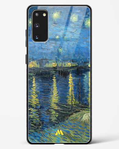 Starry Night Over the Rhone [Van Gogh] Glass Case Phone Cover-(Samsung)