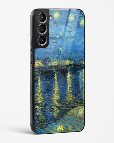 Starry Night Over the Rhone [Van Gogh] Glass Case Phone Cover-(Samsung)