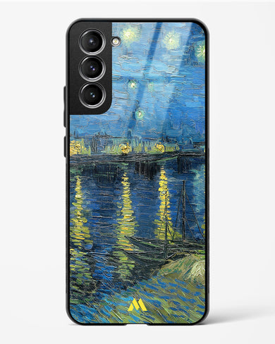 Starry Night Over the Rhone [Van Gogh] Glass Case Phone Cover-(Samsung)