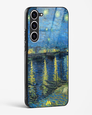 Starry Night Over the Rhone [Van Gogh] Glass Case Phone Cover-(Samsung)