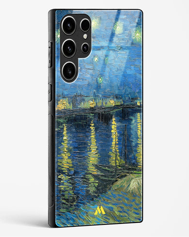 Starry Night Over the Rhone [Van Gogh] Glass Case Phone Cover-(Samsung)