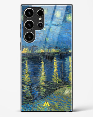 Starry Night Over the Rhone [Van Gogh] Glass Case Phone Cover (Samsung)