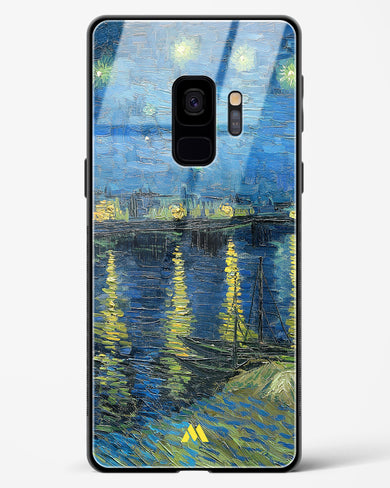 Starry Night Over the Rhone [Van Gogh] Glass Case Phone Cover-(Samsung)