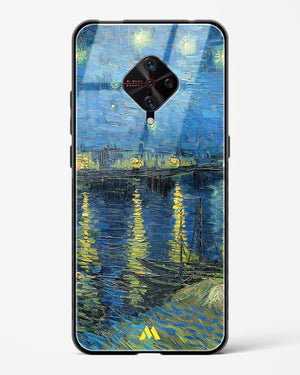 Starry Night Over the Rhone [Van Gogh] Glass Case Phone Cover (Vivo)
