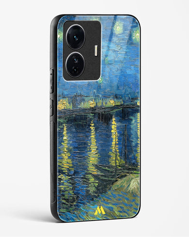 Starry Night Over the Rhone [Van Gogh] Glass Case Phone Cover-(Vivo)