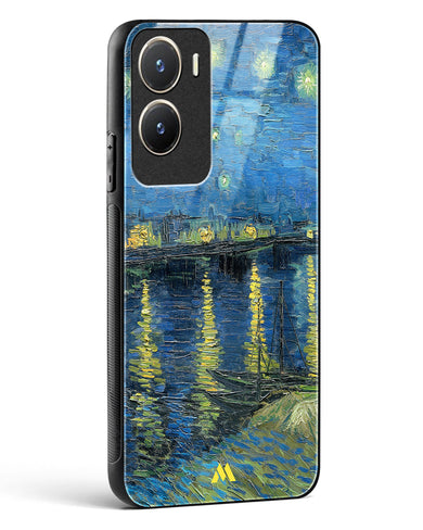 Starry Night Over the Rhone [Van Gogh] Glass Case Phone Cover-(Vivo)