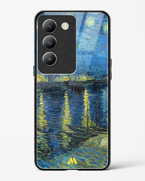 Starry Night Over the Rhone [Van Gogh] Glass Case Phone Cover (Vivo)