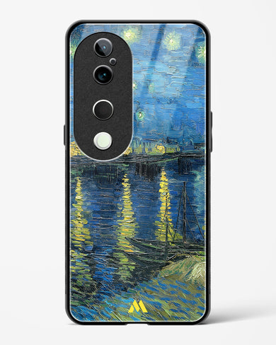 Starry Night Over the Rhone [Van Gogh] Glass Case Phone Cover (Vivo)