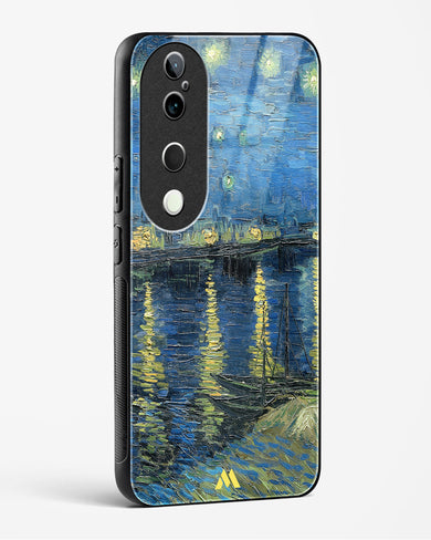Starry Night Over the Rhone [Van Gogh] Glass Case Phone Cover (Vivo)