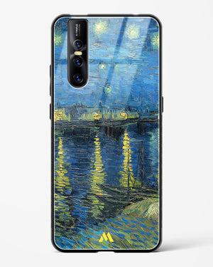 Starry Night Over the Rhone [Van Gogh] Glass Case Phone Cover (Vivo)