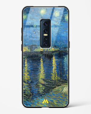 Starry Night Over the Rhone [Van Gogh] Glass Case Phone Cover (Vivo)