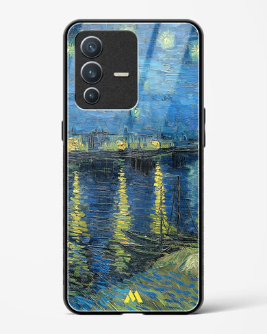 Starry Night Over the Rhone [Van Gogh] Glass Case Phone Cover-(Vivo)