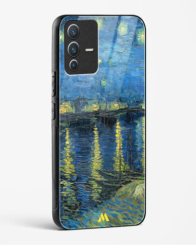 Starry Night Over the Rhone [Van Gogh] Glass Case Phone Cover-(Vivo)