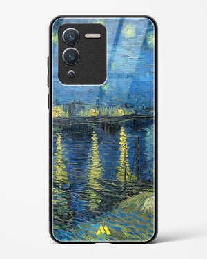 Starry Night Over the Rhone [Van Gogh] Glass Case Phone Cover-(Vivo)