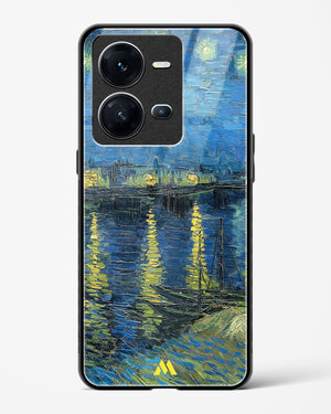 Starry Night Over the Rhone [Van Gogh] Glass Case Phone Cover (Vivo)