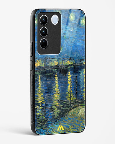 Starry Night Over the Rhone [Van Gogh] Glass Case Phone Cover-(Vivo)