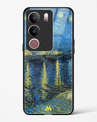 Starry Night Over the Rhone [Van Gogh] Glass Case Phone Cover (Vivo)