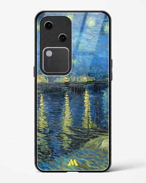 Starry Night Over the Rhone [Van Gogh] Glass Case Phone Cover (Vivo)