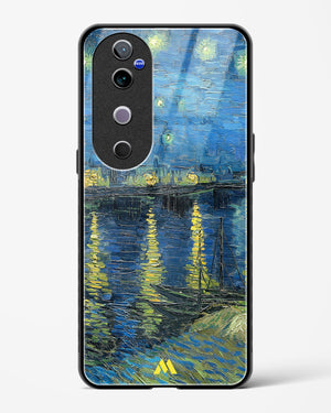 Starry Night Over the Rhone [Van Gogh] Glass Case Phone Cover (Vivo)
