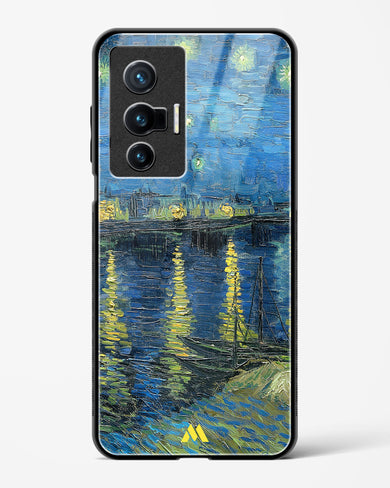 Starry Night Over the Rhone [Van Gogh] Glass Case Phone Cover-(Vivo)