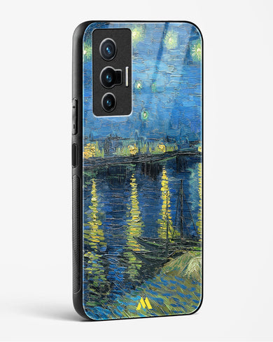 Starry Night Over the Rhone [Van Gogh] Glass Case Phone Cover-(Vivo)