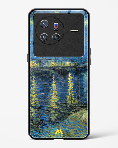 Starry Night Over the Rhone [Van Gogh] Glass Case Phone Cover-(Vivo)