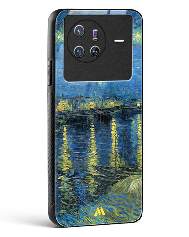 Starry Night Over the Rhone [Van Gogh] Glass Case Phone Cover-(Vivo)