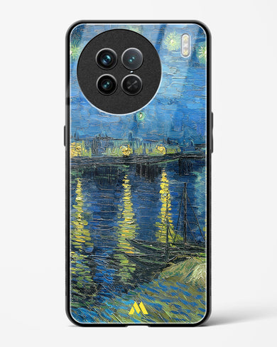 Starry Night Over the Rhone [Van Gogh] Glass Case Phone Cover-(Vivo)