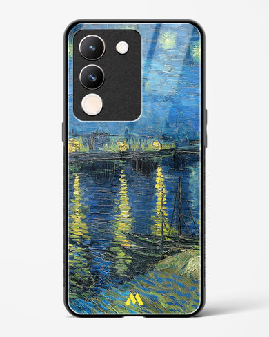 Starry Night Over the Rhone [Van Gogh] Glass Case Phone Cover (Vivo)