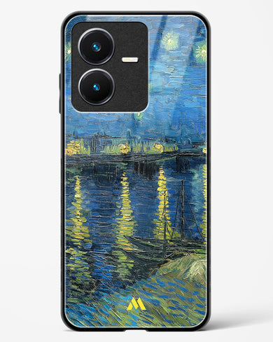 Starry Night Over the Rhone [Van Gogh] Glass Case Phone Cover-(Vivo)