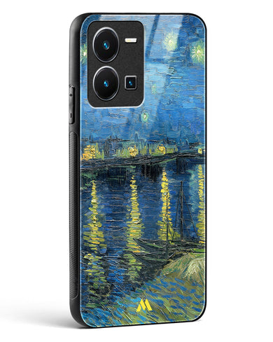 Starry Night Over the Rhone [Van Gogh] Glass Case Phone Cover-(Vivo)