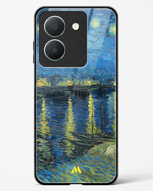 Starry Night Over the Rhone [Van Gogh] Glass Case Phone Cover-(Vivo)