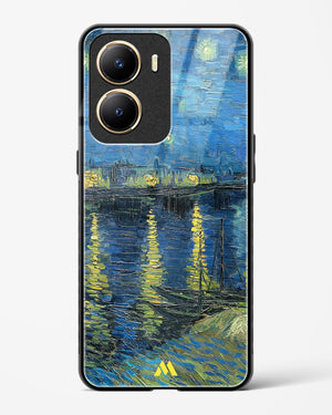 Starry Night Over the Rhone [Van Gogh] Glass Case Phone Cover-(Vivo)