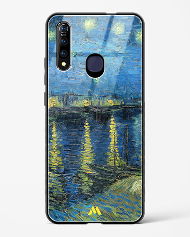 Starry Night Over the Rhone [Van Gogh] Glass Case Phone Cover-(Vivo)