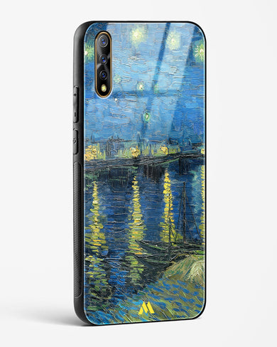 Starry Night Over the Rhone [Van Gogh] Glass Case Phone Cover-(Vivo)