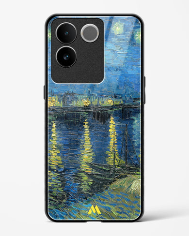 Starry Night Over the Rhone [Van Gogh] Glass Case Phone Cover-(Vivo)